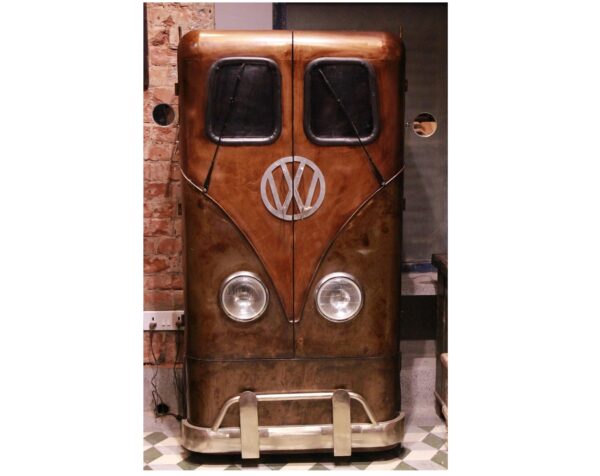 volkswagen VW kombi van style bar cabinet design