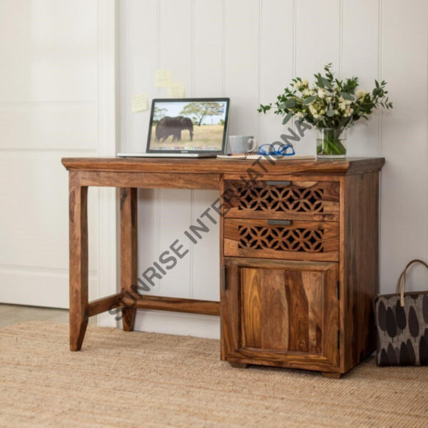 Artistic Wooden Writing Computer table Desk study table Best designs 6 Sunrise Exports