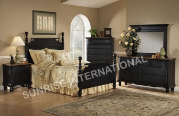 Bedroom Furniture Stylish Wooden 6 pc King size Bedroom set 86f8c131 b6f3 442b 9834 d2fb9417e6a7 Sunrise Exports