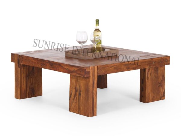 Bohemian Style Handmade Wooden Square Coffee Center Table SUN WTC452 dbe8a55a 4b9a 445d b63f bea5a4f24a47 1 Sunrise Exports