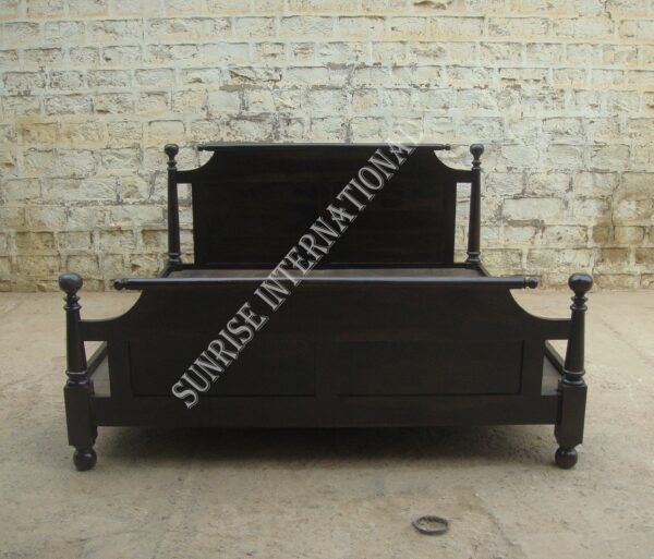 Colonial Style Wooden King Size Double Bed latest designs 2 Sunrise Exports