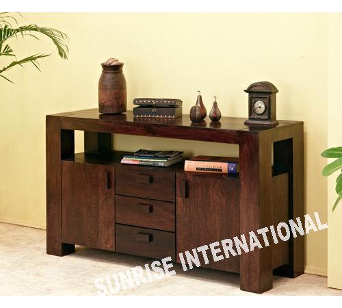 Contemporary Wooden Sideboard cabinet rack 2 door 3 drawers 1 Open shelf 86cce2dd 37c9 45f7 81a8 e3dc1ad4be35 Sunrise Exports