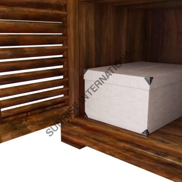 Home Furniture Wooden 4 door Wardrobe Almirah 4 Sunrise Exports