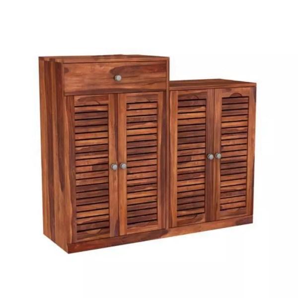 Home Furniture Wooden shoe rack cabinet sideboard Sunrise Exports