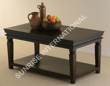 Modern wood coffee center table with bottom shelf ca01b414 59b3 4a4a bd42 952cd6cb61e8 1 Sunrise Exports