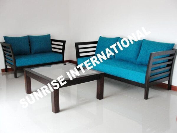 Slat design Wooden Sofa Set 3 2 Center table 1fe4e69a 134d 49e5 9ba9 3a02b7f2db14 Sunrise Exports