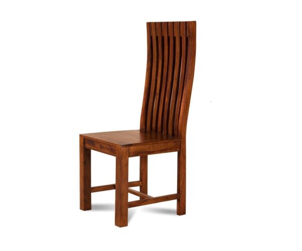 Solid Sheesham Wood Chair 45x45x109 H cms 17 72 x 17 72 x 42 91 H inches Sunrise Exports