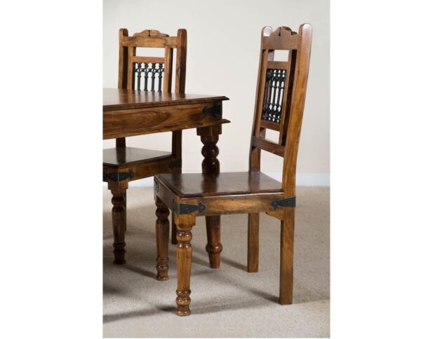 Solid Sheesham Wood Chair 45x46x105h cms 17 71 x 18 11 x 41 33 H inches Sunrise Exports