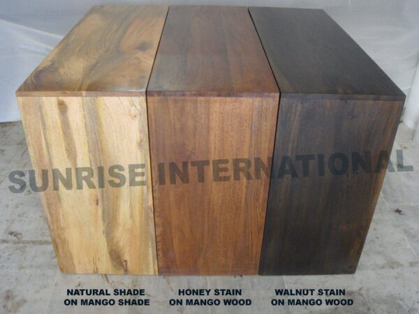 Wooden Bed side cabinet Side table Lamp Table peg table 1 drawer 5 Sunrise Exports