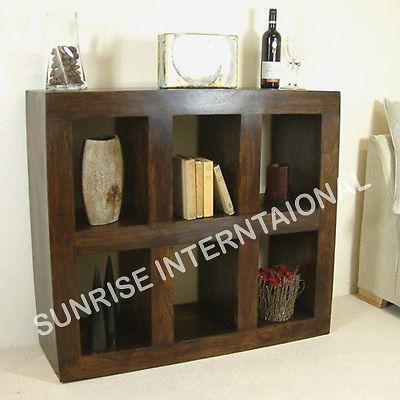 Wooden Cube Style bookcase book shelves Display rack Medium 316ee9db 0851 4f64 a1d7 edf0f097da04 Sunrise Exports