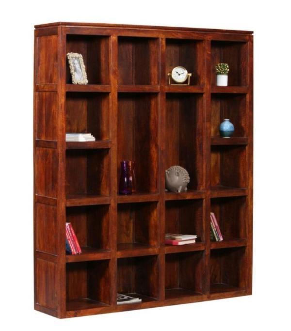 Wooden Large Bookcase Bookshelf Display rack cabinet SUN WSV377 466f41c2 5ab0 4ab0 9bd9 4cd376f3a919 1 Sunrise Exports