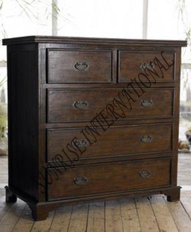 Wooden chest of 5 drawers cabinet sideboard SUN WCH222 bb782852 7418 48ef b692 8383d1fb0692 Sunrise Exports