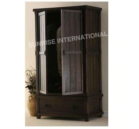art range furniture wooden 2 door cupboard wardrobe 2 Sunrise Exports