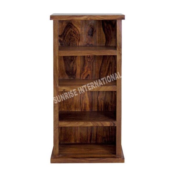 contemporary wooden cd dvd open rack 2 Sunrise Exports