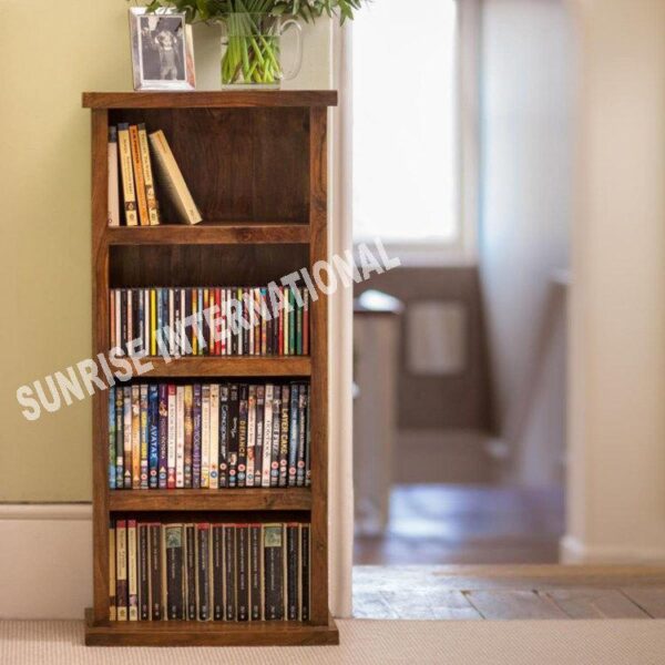 contemporary wooden cd dvd open rack Sunrise Exports