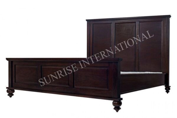 designer wooden king queen single bed latest designs 1 Sunrise Exports