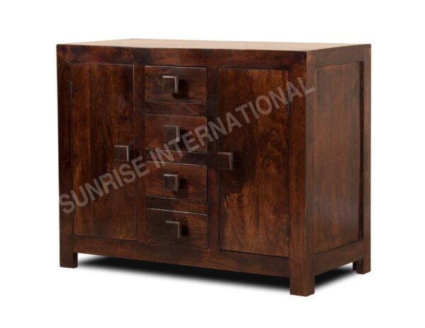 handmade wooden sideboard cabinet for modern home 2 door 4 drawers Sunrise Exports