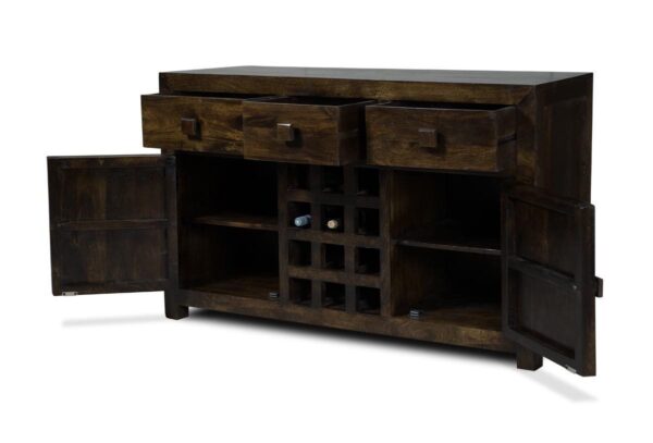 satara range solid wooden cabinet sideboard 4 Sunrise Exports